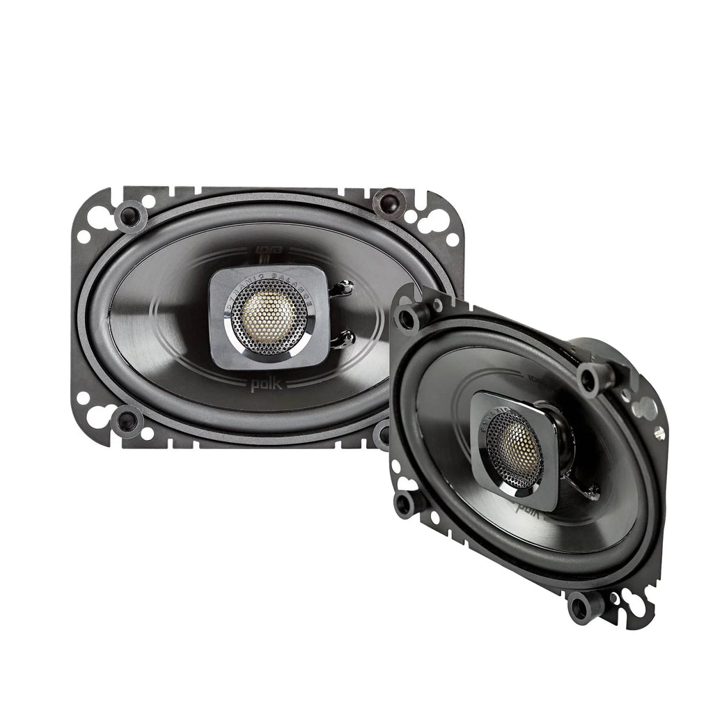Polk Audio - A Pair Of DB6502 6.5" Components and A Pair Of DB462 4x6" Coax Sizepeakers - Bundle Includes 2 Pair