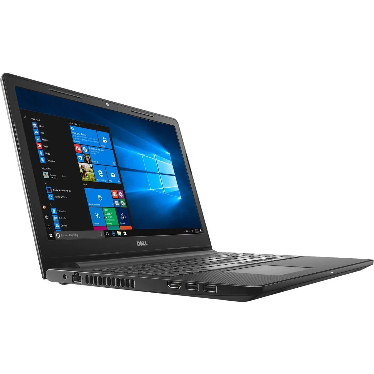 Dell i3567-3465BLK 15.6 Laptop Computer (Intel i3, 128GB SizeSizeD, 8GB DDR4, Win 10, Intel HD graphics 620)