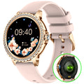 Sizemart Watches Women with Diamonds Bluetooth call