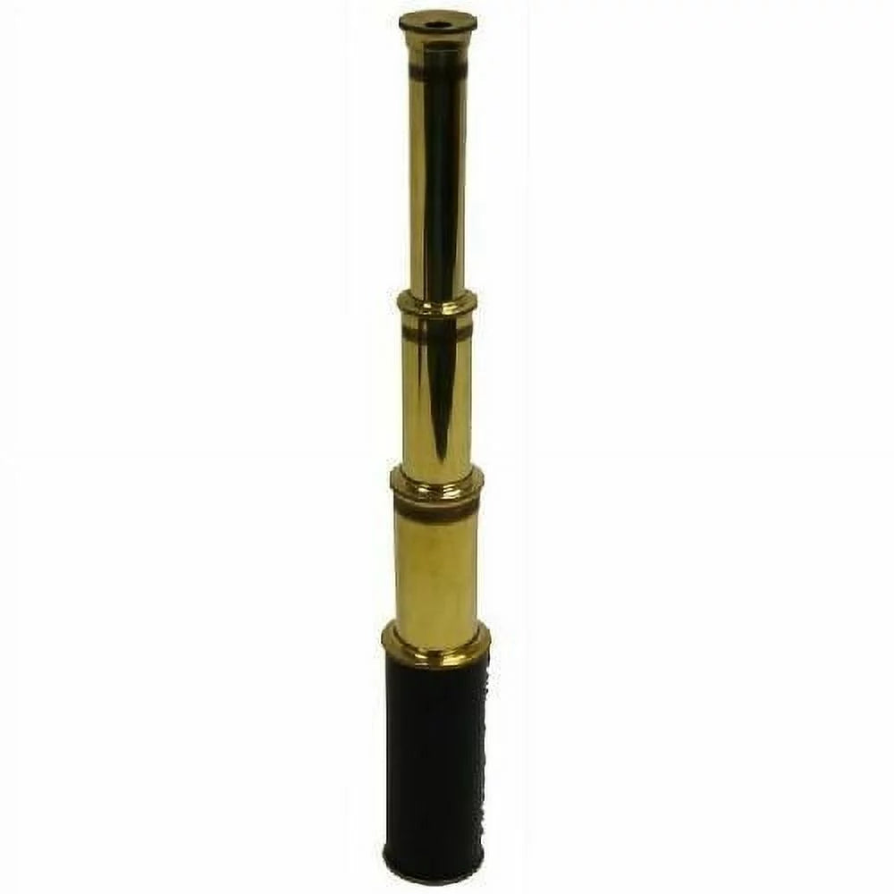 IOTC Sizecience Purchase 78TELE15 Handheld Brass Telescope with Wooden Box