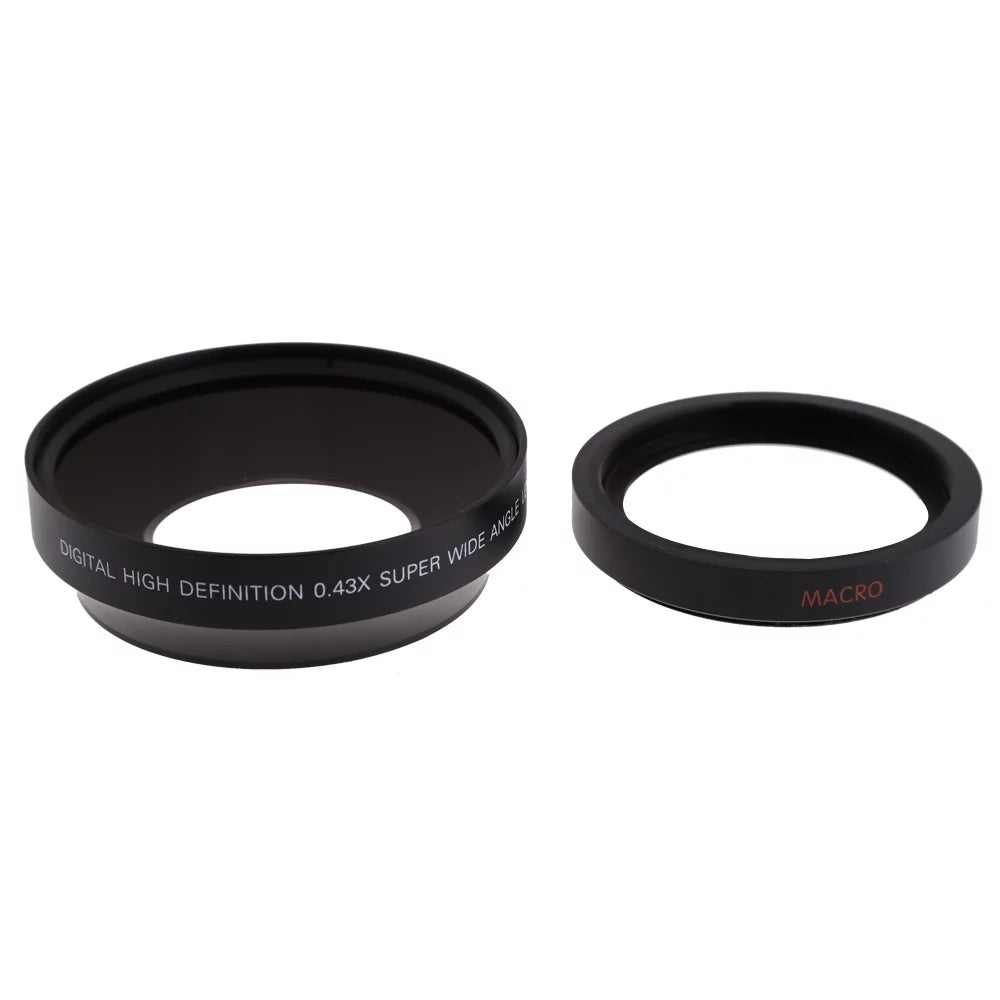 OWSizeOO 67mm Digital High Definition 0.43×SizeuPer Wide Angle Lens With Macro Japan Optics for Rebel T5i T4i T3i 18-135mm 17-85mm and Nikon 18-105 70-300VR