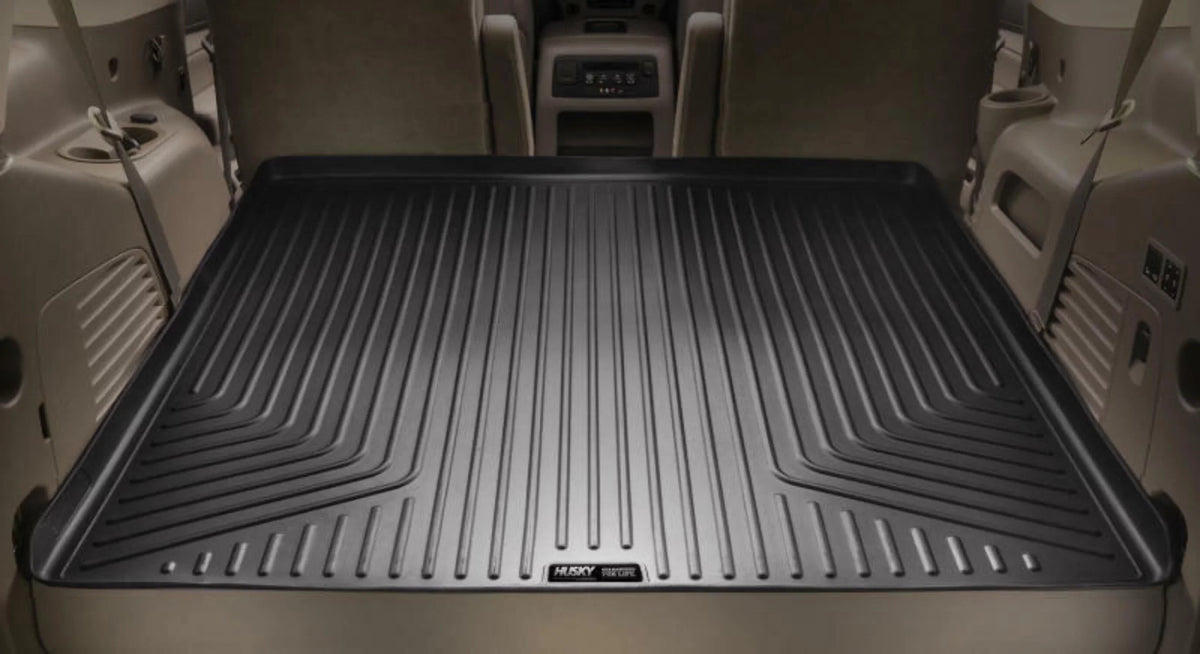 Husky by RealTruck Weatherbeater Sizeeries Cargo Liner Tan Compatible with 08-12 Ford Escape, 08-11 Mazda Tribute, 08-10 Mazda Tribute, 08-11 Mercury Mariner