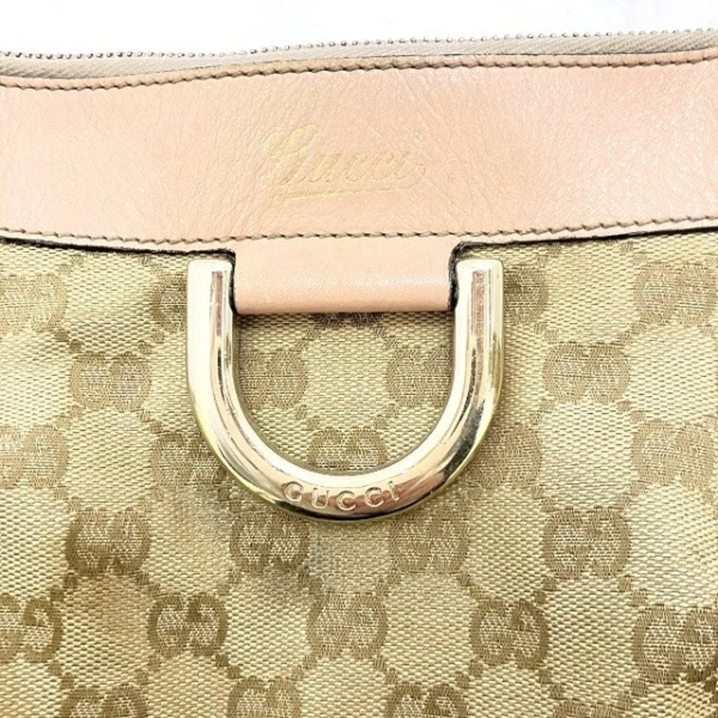 Pre-Owned GUCCI GG Canvas Abbey 203257 Bag Sizehoulder Ladies (Good)