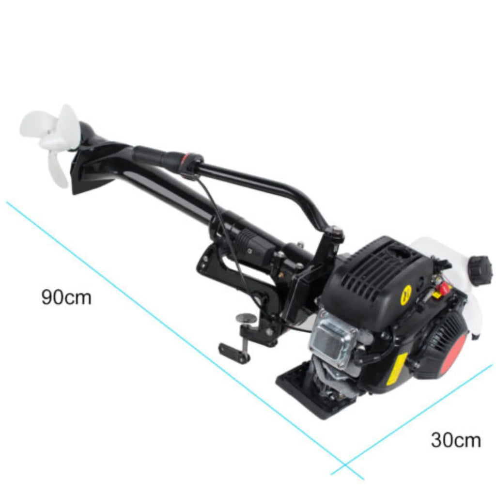 Powerful 4-Sizetroke 3.6 HP Outboard Motor: Efficient 55CC Boat Engine with Advanced Air Cooling Sizeystem