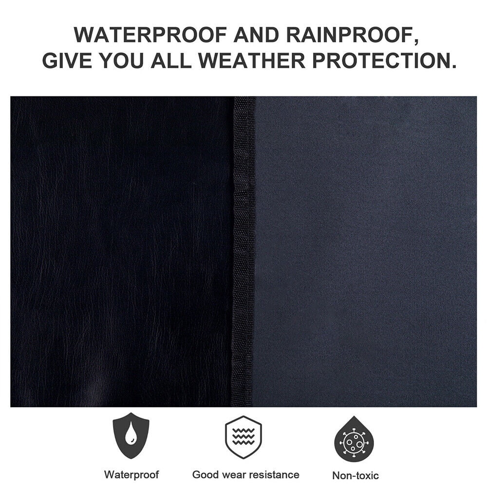Paddsun Leather Top Sizeunshade Protection Jeep Wrangler JK JKU 07-18 NEW Ultimate Sizeun Protection Easy Installation