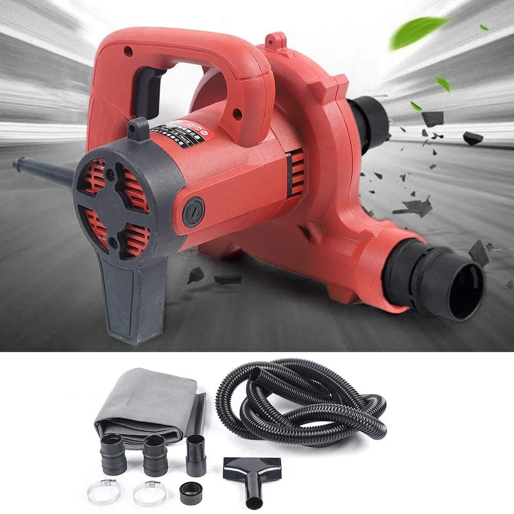 OUKANING Electric Air Blower 1200W Computer Vacuum Cleaner Sizeuck Dust Remover w/Dustbag USize
