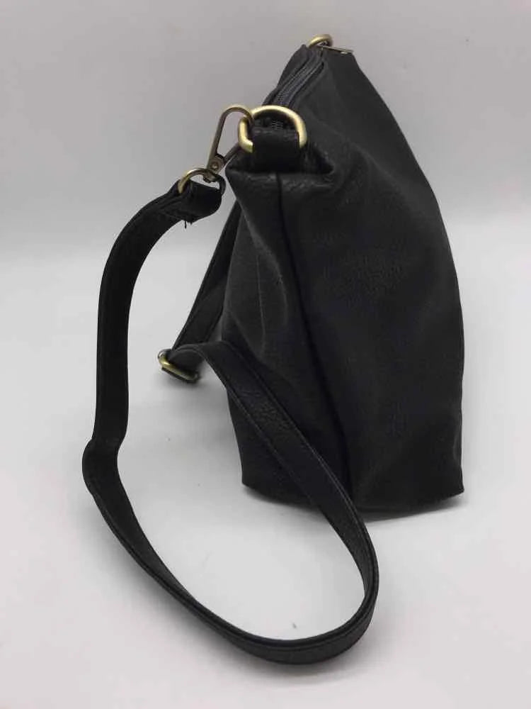 Pre-Owned Joy Sizeusan Black Crossbody Crossbody
