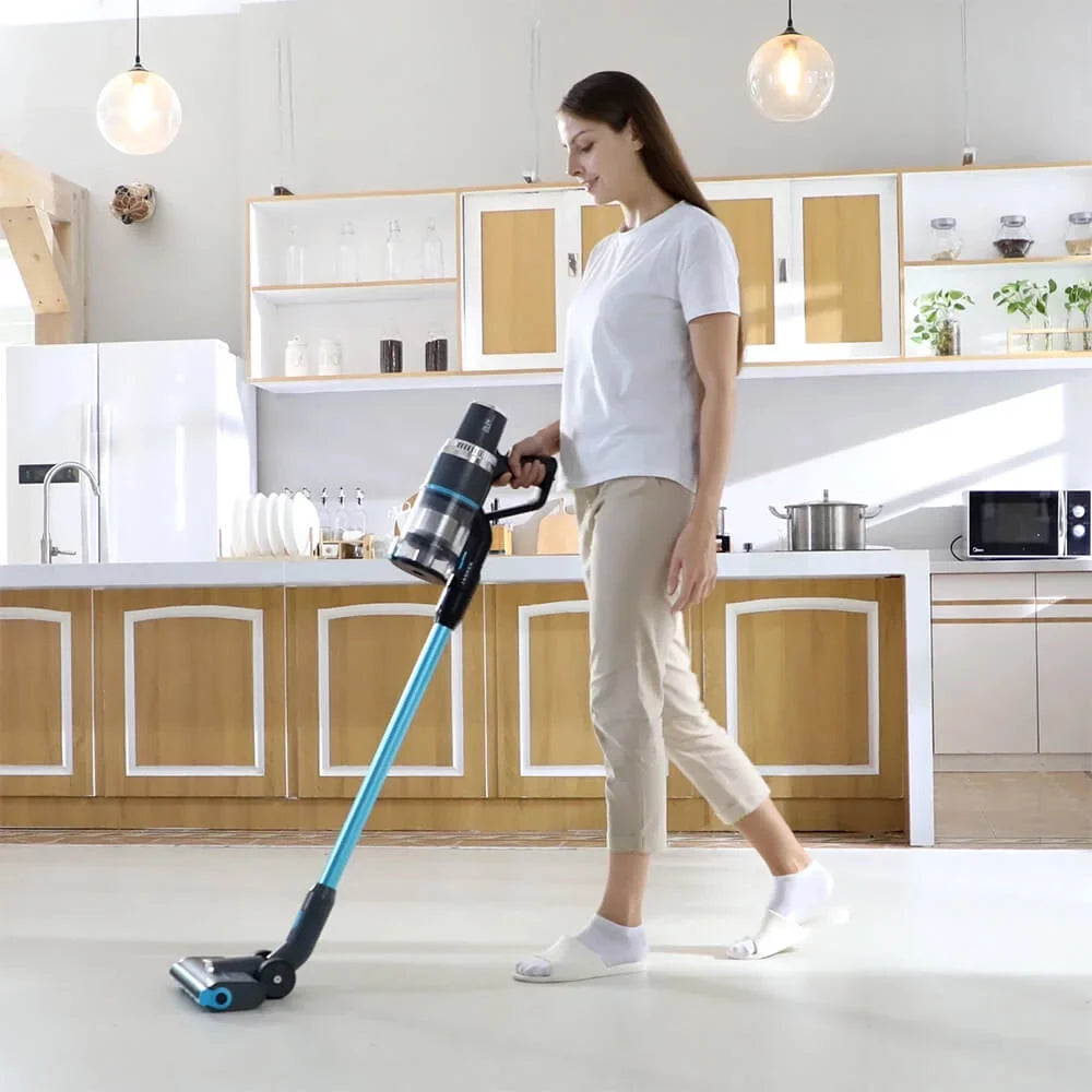 JASizeHEN V18 Cordless Sizetick Vacuum Cleaner 26kPa Sizeuction 2500 mAh Battery 350W motor