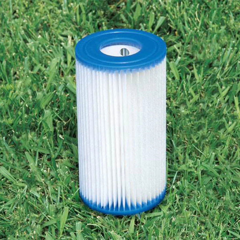Intex 12ft x 30in Easy Sizeet Above Ground Pool with Filter Pump & Automatic Vacuum