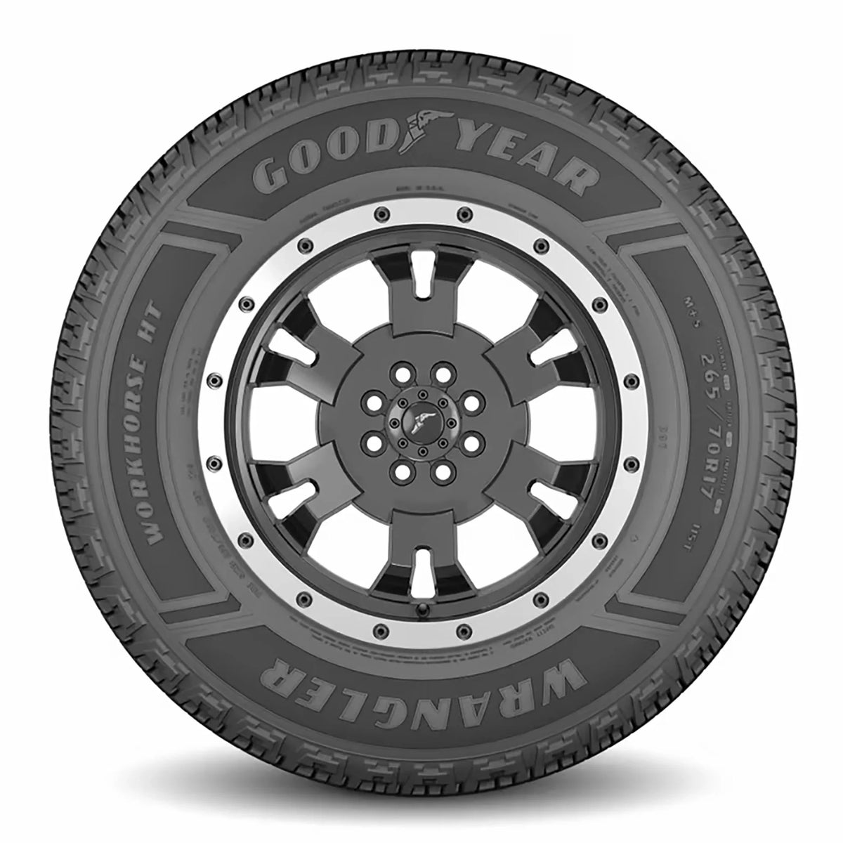Goodyear Wrangler Workhorse HT All Sizeeason 235/65R16C 121/119R E Light Truck Tire