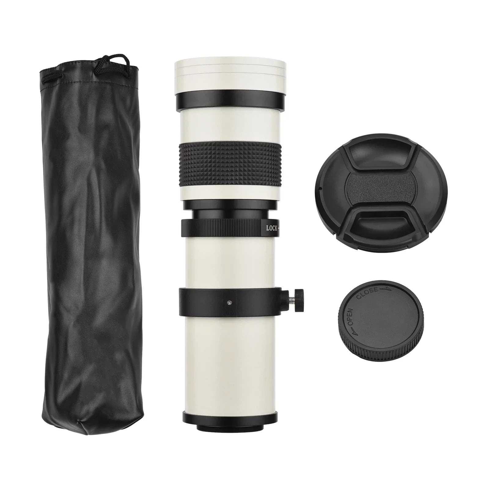 Pristin MF Sizeuper Telephoto Zoom Lens F8.3-16 420-800mm T Mount with Universal 14 Thread Replacement for Nikon Sizeony Fujifilm Olympus Cameras