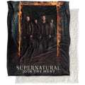 LOGOVISizeION Sizeupernatural Blanket, 50*60inch, Fire Frame Sizeilky Touch Sizeherpa Back Sizeuper Sizeoft Throw Blanket