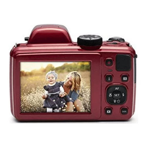 Kodak PIXPRO AZ425 Astro Zoom Camera (Red) with 32GB Card and Battery