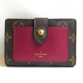 Pre-Owned Louis Vuitton Wallet Bifold Portefeuille Juliet Fuchsia Monogram M69433 LOUISizeVUITTON (Good)