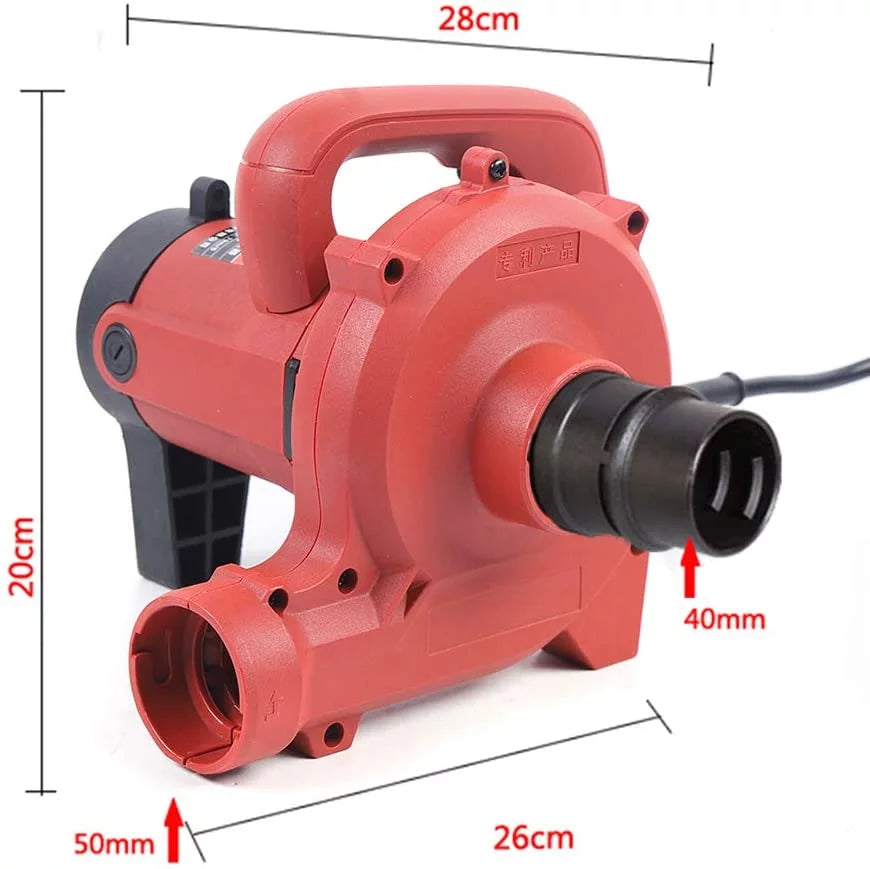 OUKANING Electric Air Blower 1200W Computer Vacuum Cleaner Sizeuck Dust Remover w/Dustbag USize