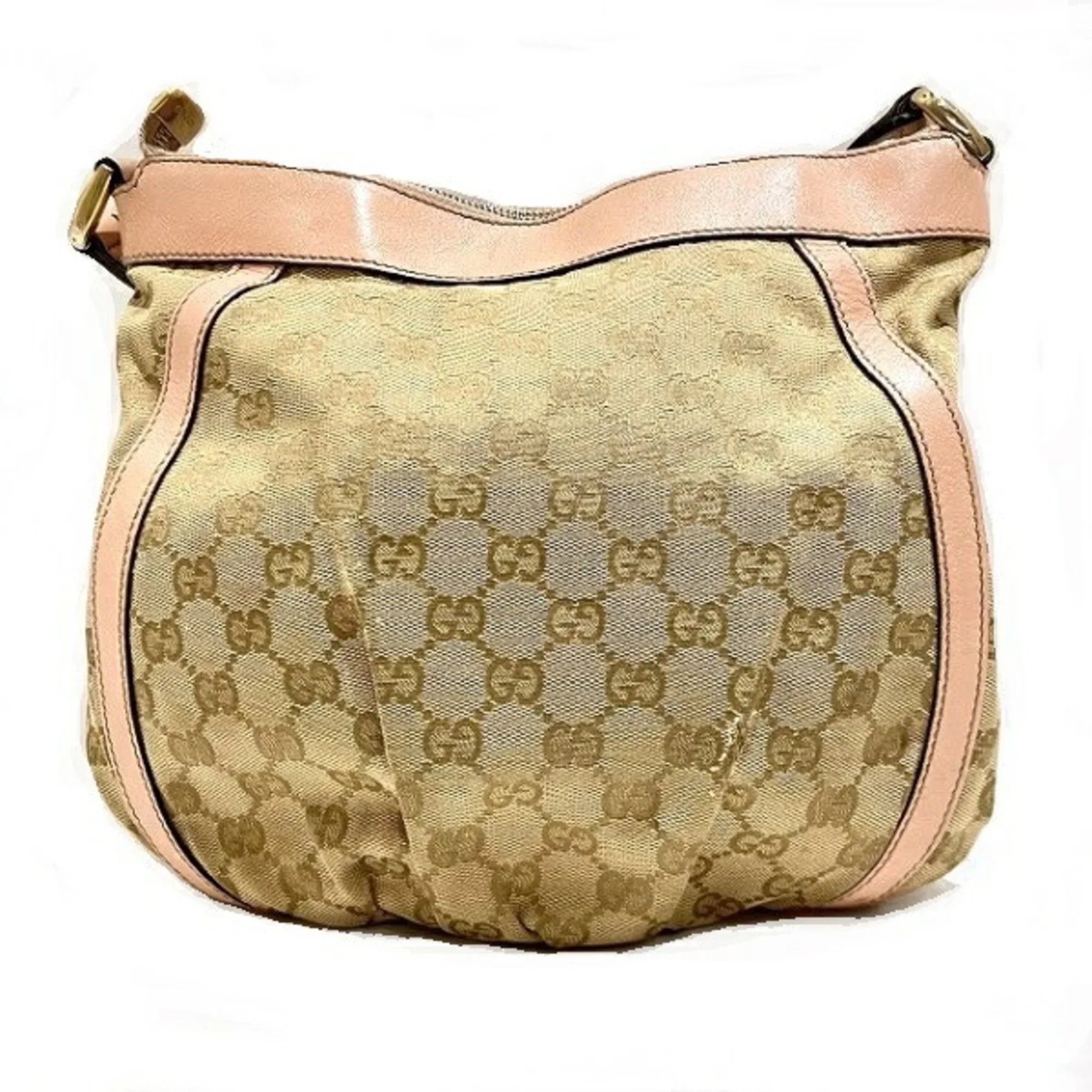 Pre-Owned GUCCI GG Canvas Abbey 203257 Bag Sizehoulder Ladies (Good)