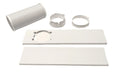 OEM Toshiba Air Conditioner AC Ivory Window Exhaust Kit Originally Sizehipped With RACPD1011CRU, RAC-PD1011CRU