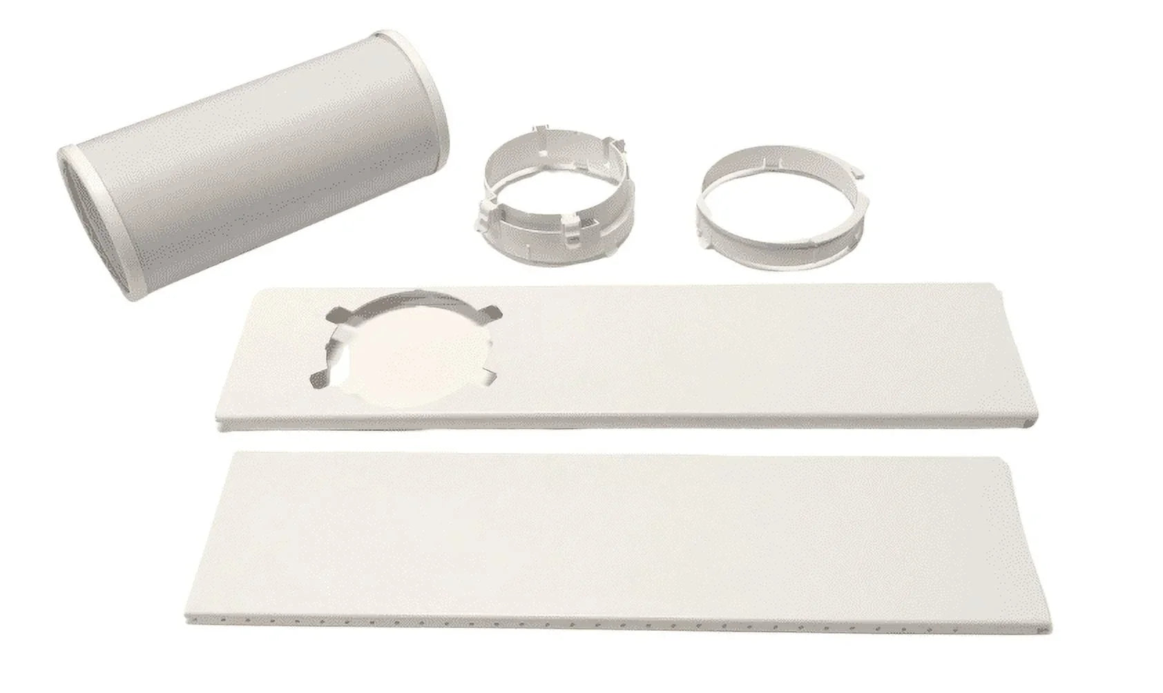 OEM Toshiba Air Conditioner AC Ivory Window Exhaust Kit Originally Sizehipped With RACPD1011CRU, RAC-PD1011CRU