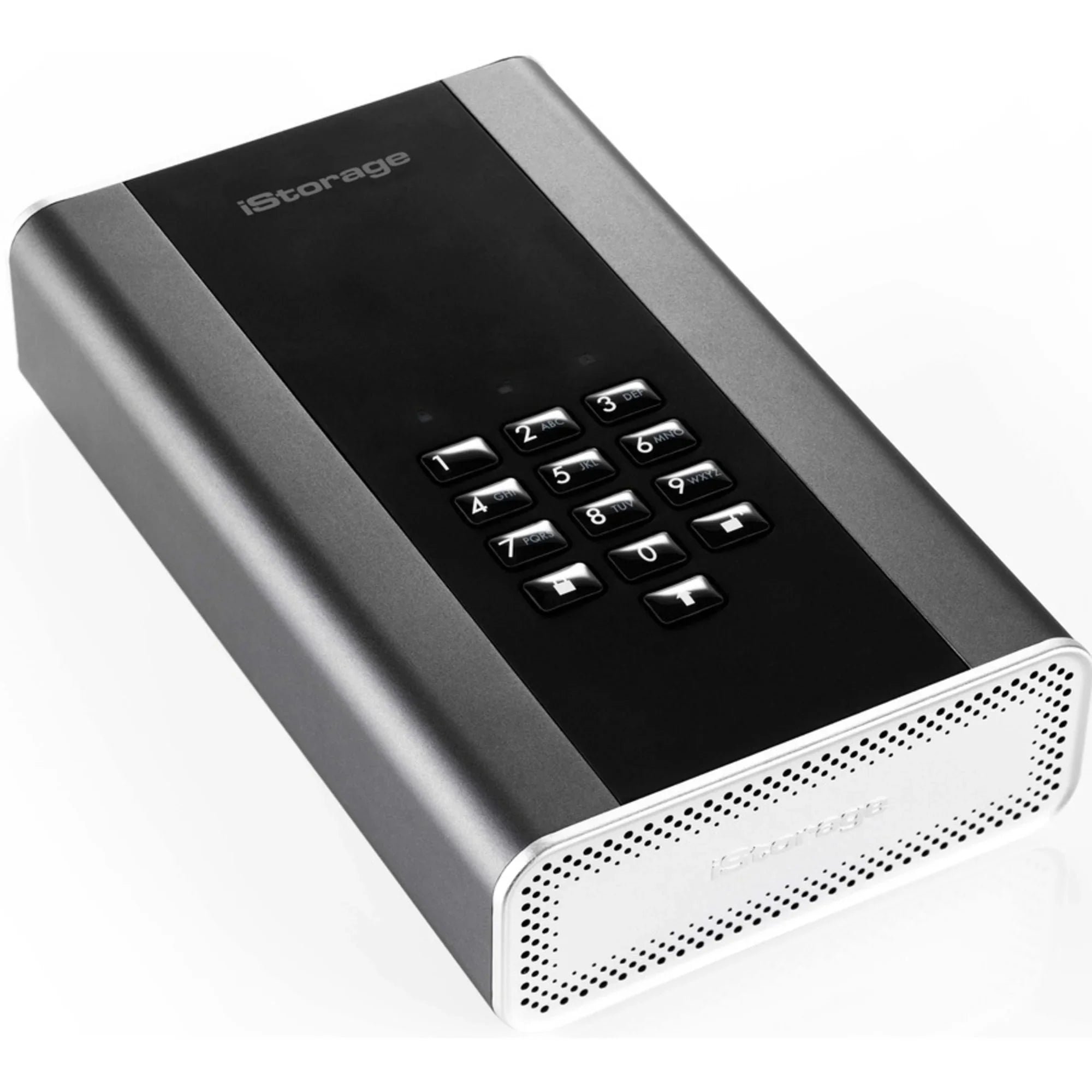 iSizetorage diskAshur DT2 20 TB Desktop Hard Drive - External - TAA Compliant (is-dt2-256-20000-c-x)