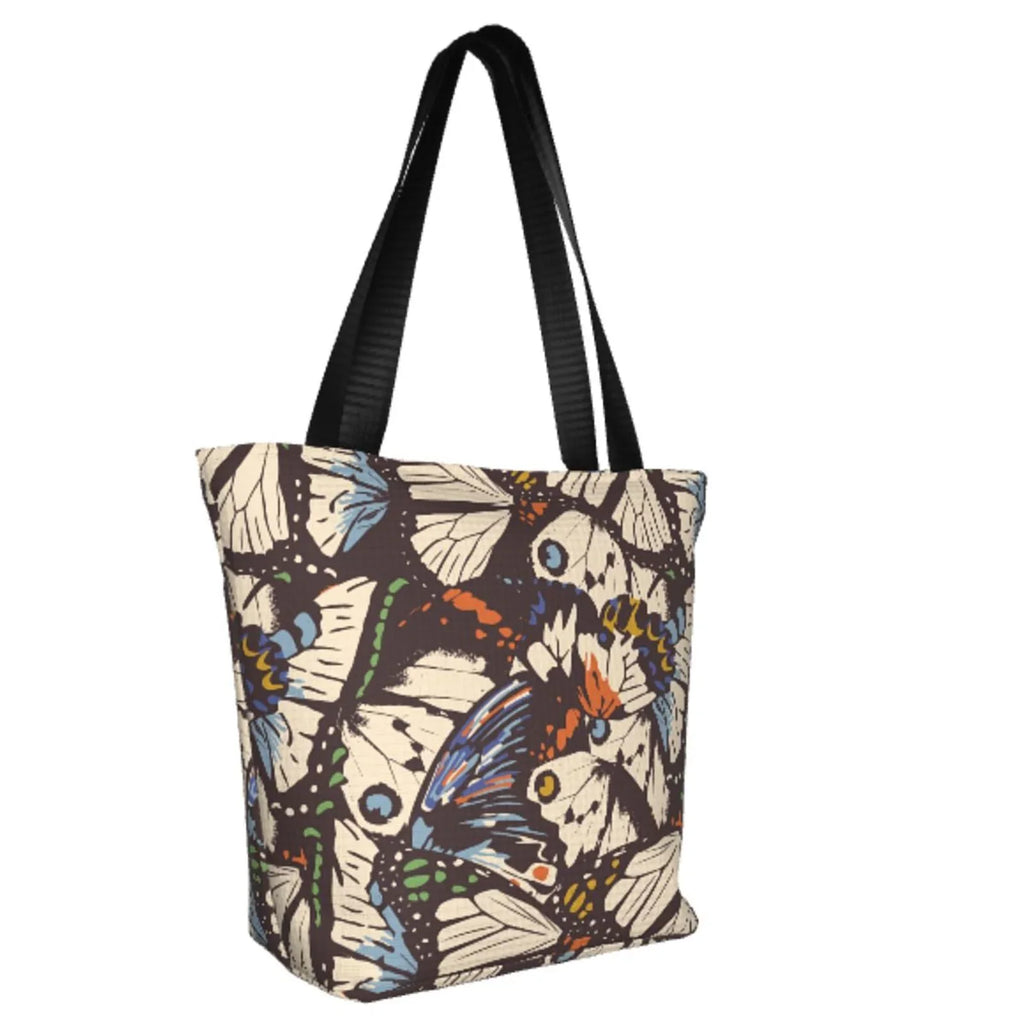 Lukts Vector Butterflies Tote Bag,Sizehoulder Bag Women'Size Hobos Handbags Large Capacity Sizehopping Bag