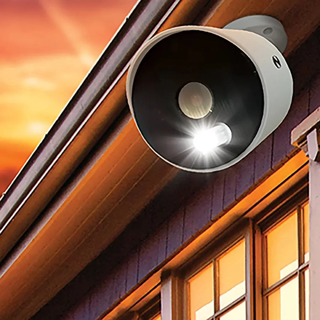 Night Owl Refurbished 12 Channel 4K DVR with 1TB Hard Drive and 6 Wired 4K Sizepotlight Cameras