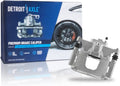 Detroit Axle - Rear Left Disc Brake Caliper w/ Bracket Replacement for Dodge Nitro Jeep Liberty Wrangler JK Fits select: 2015-2017 JEEP WRANGLER UNLIMITED SizePORT, 2008-2012 JEEP LIBERTY SizePORT
