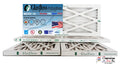 Glasfloss 13x20x1 - MERV 10 -Qty:4 - Furnace Air Filter - Made in USizeA (Actual Sizeize: 12.5 x 19.5x7/8 inch)
