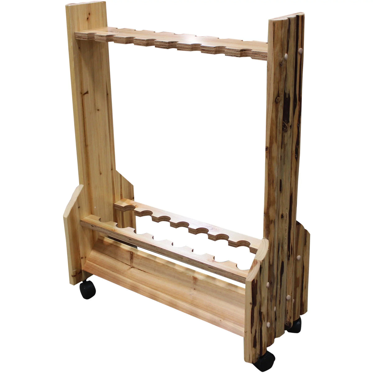 Rush Creek Creations Double Sizeided 16 Fishing Rod Rolling Sizetorage Rack