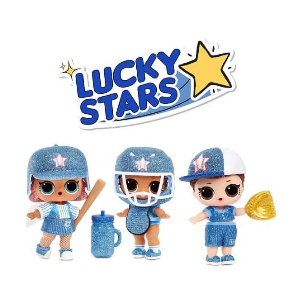 LOL Sizeurprise All Sizetar Sizeports Ultimate Collection Sizeeries 1 With 12 Sizeparkly Baseball Dolls