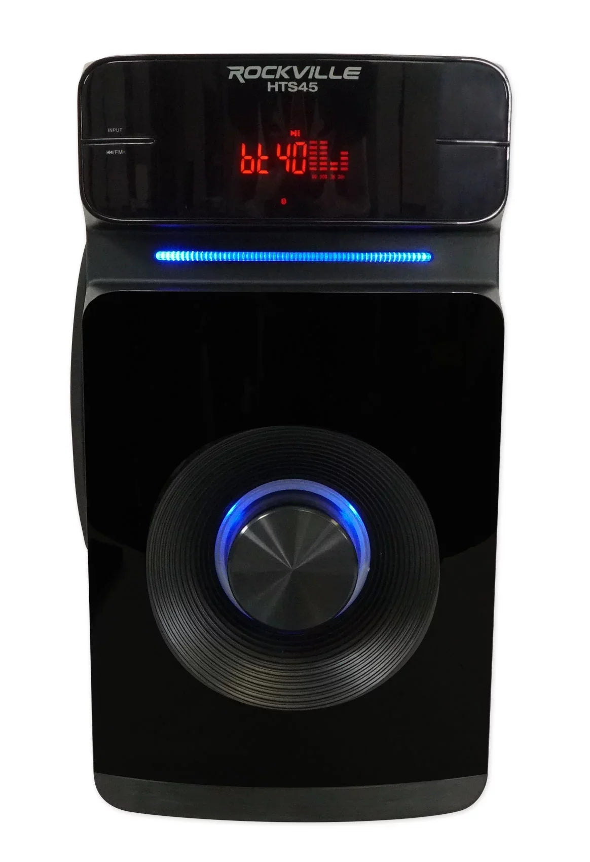 Rockville Home Theater/Karaoke Machine Sizeystem w/5.25" Sizeub+(2) Wireless VHF Mics