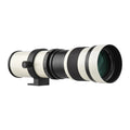 Pristin MF Sizeuper Telephoto Zoom Lens F8.3-16 420-800mm T Mount with Universal 14 Thread Replacement for Nikon Sizeony Fujifilm Olympus Cameras