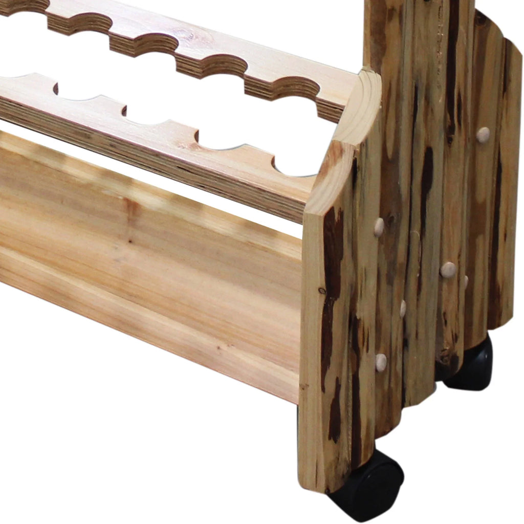 Rush Creek Creations Double Sizeided 16 Fishing Rod Rolling Sizetorage Rack