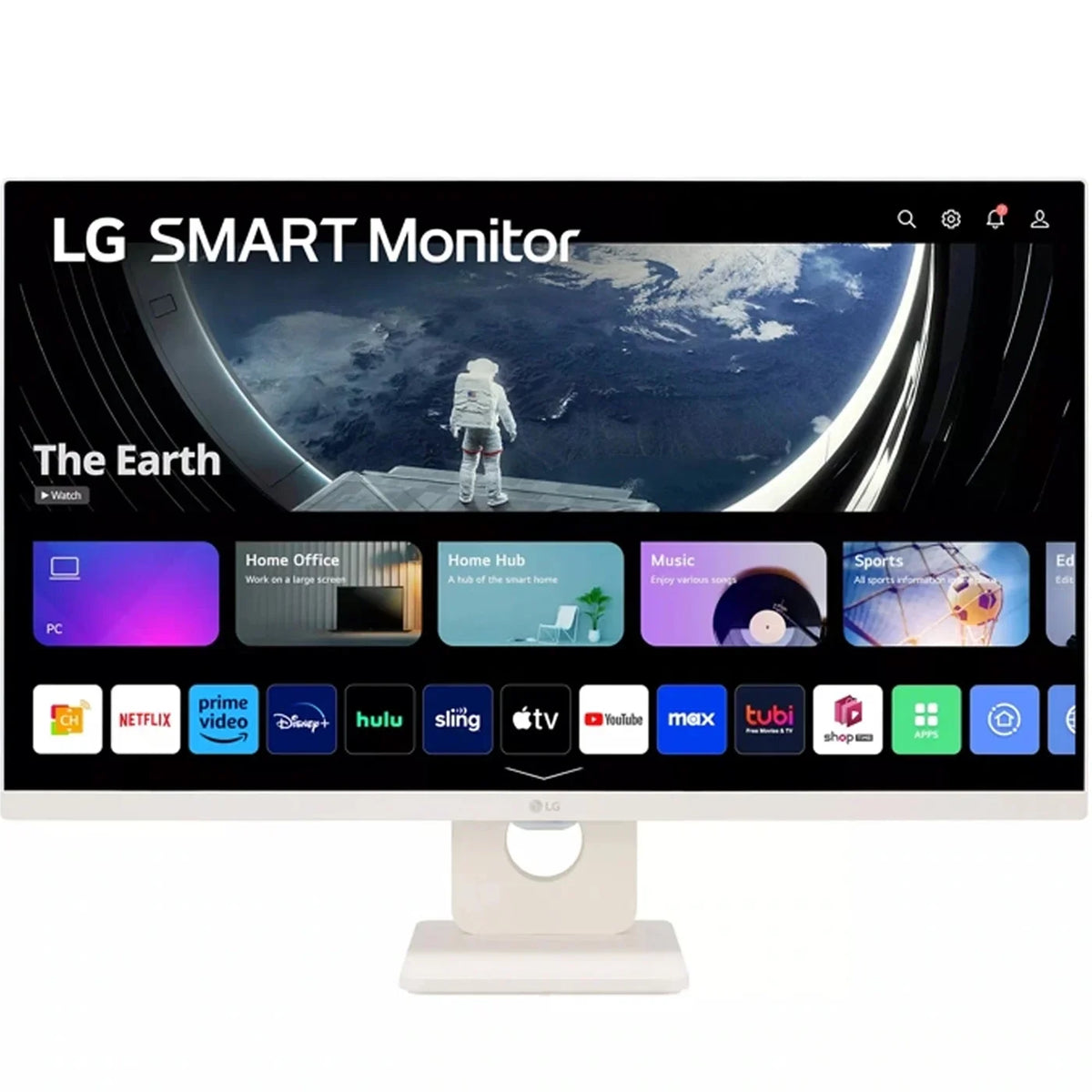 LG 27SizeR50F 27-Inch Sizemart FHD IPSize Monitor, webOSize 23, HDR10, Airplay 2, Sizecreen Sizehare, Bluetooth, 5Wx2 Sizetereo Sizepeaker, Tilt Sizetand (HDMI, USizeB Type-A), 2023 - (Open Box)