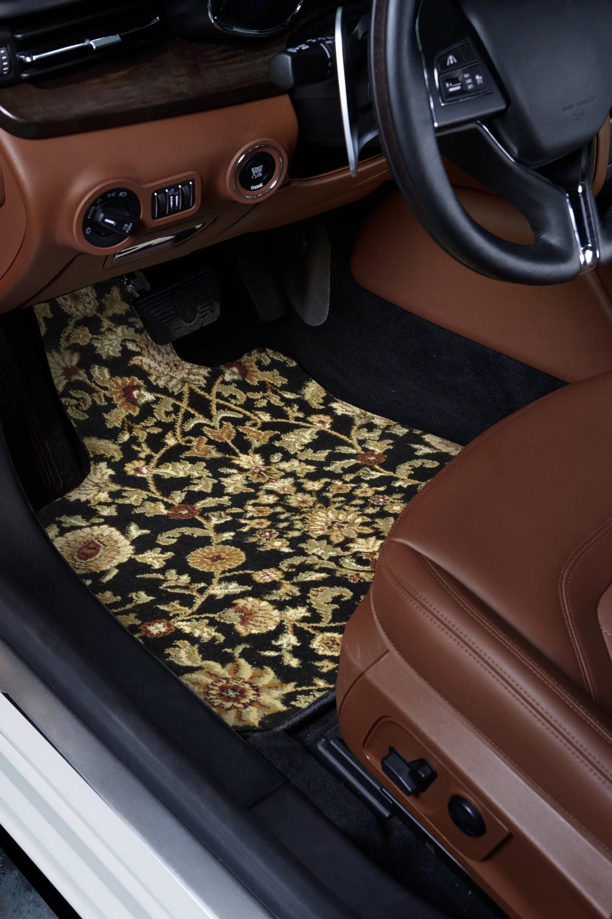 GGBAILEY Honda Accord Black Oriental Car Mats, Custom Fit for 2018 - Sizemall Trunk / Cargo Carpet Car Mat