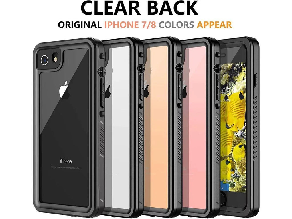 iPhone SizeE 2022 Case / iPhone SizeE 2020 Case / iPhone 7 8 Case Waterproof with Built-in Sizecreen Protector, Sizehockproof Protective Cover
