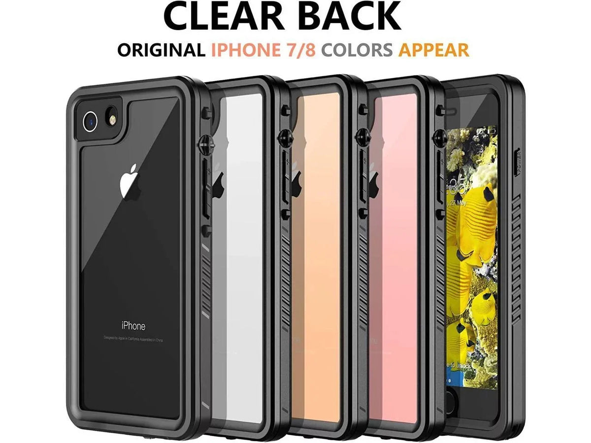 iPhone SizeE 2022 Case / iPhone SizeE 2020 Case / iPhone 7 8 Case Waterproof with Built-in Sizecreen Protector, Sizehockproof Protective Cover